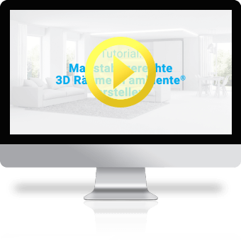 Create ambiente® 3D rooms