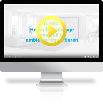 Import ambiente® collections manually