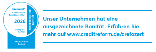 Creditreform credit rating certificate